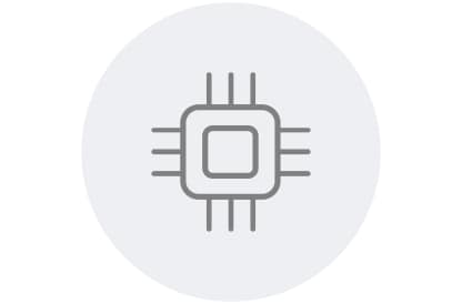 High tech icon 