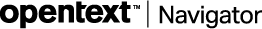 OpenText Navigator logo